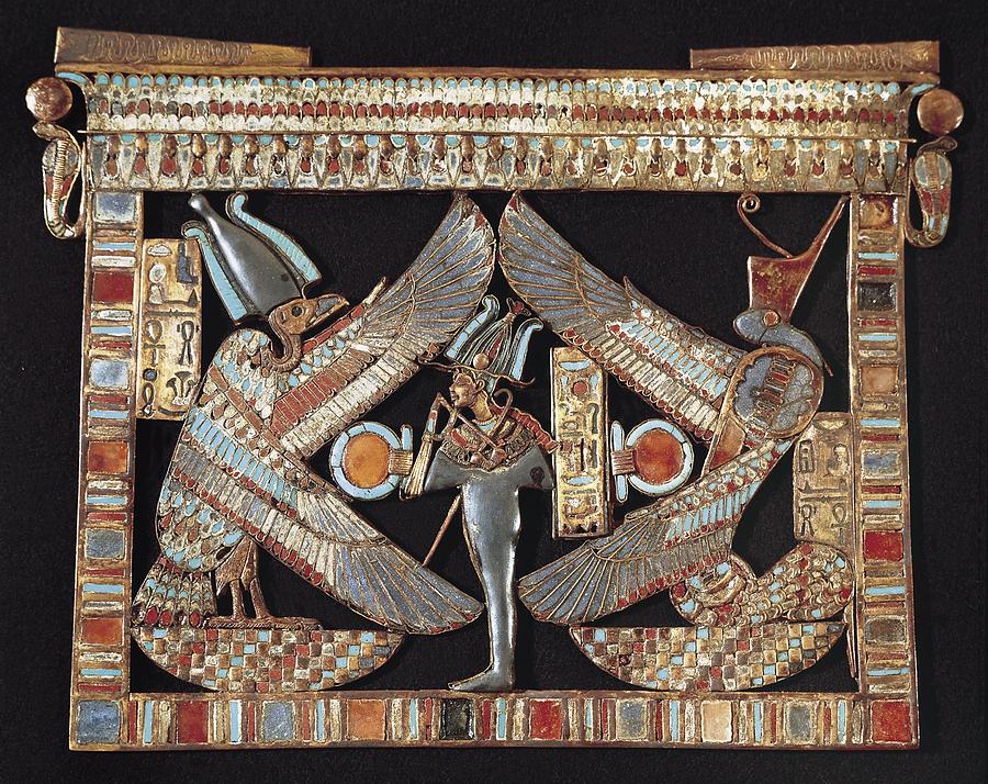 Breastplate Depicting Osiris. 1361 Photograph by Everett