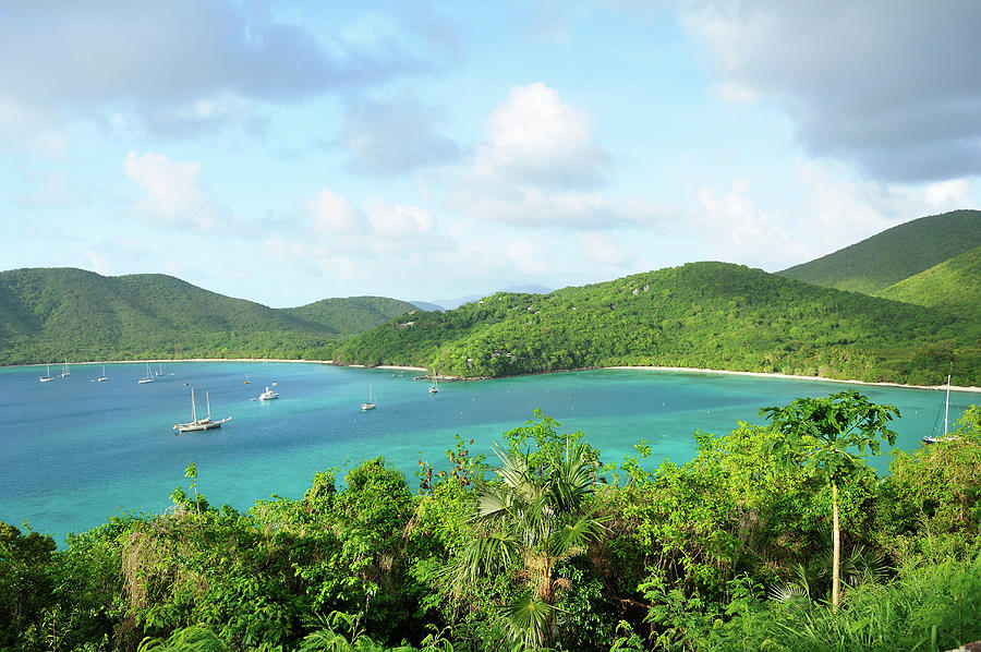 Breath-taking View Of Maho Bay, St. John Photograph by Driendl Group