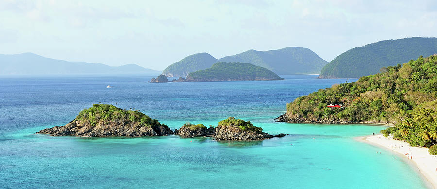 Breath-taking View Of Trunk Bay, St Photograph by Driendl Group