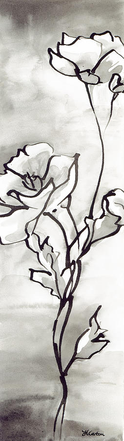 Ink Painting - Breathe by Holly Carton Ink Painting - Breathe by Holly Carton