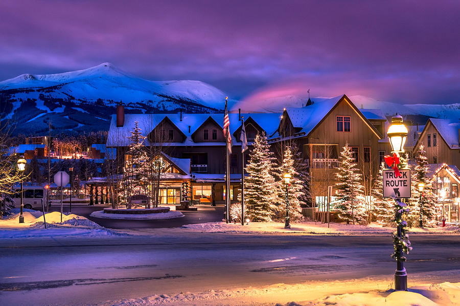 Breckenridge Village Sunrise Photograph by Michael J Bauer Photography ...