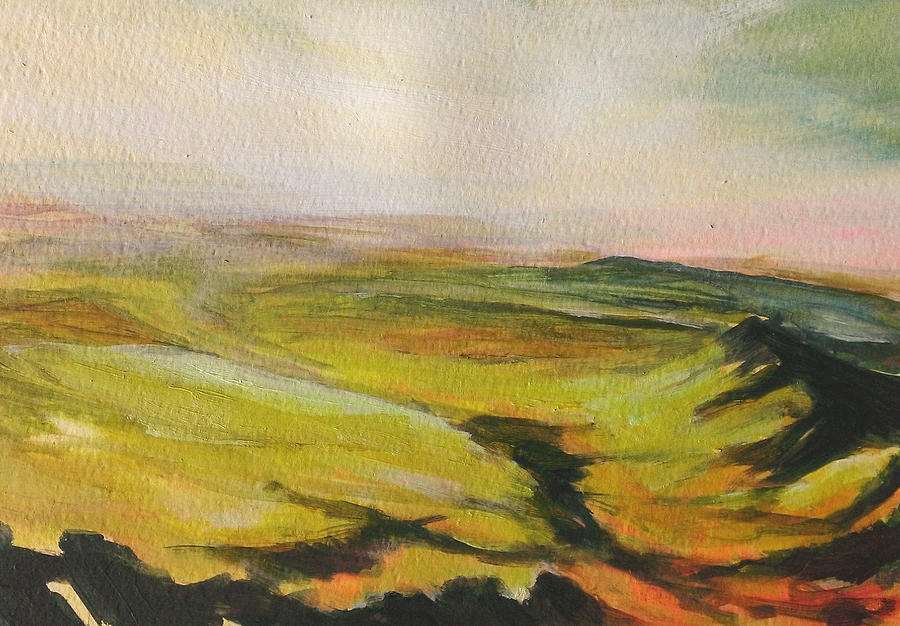 Mountain Painting - Brecon Beacons 4 by Paul Mitchell