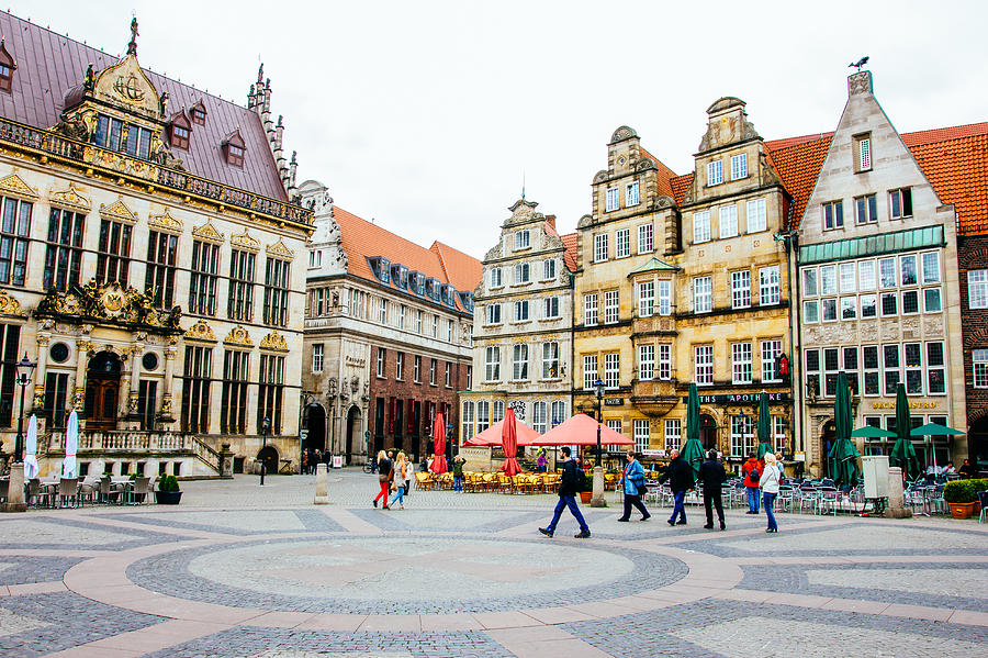 Bremen Main Square Photograph by Pati Photography