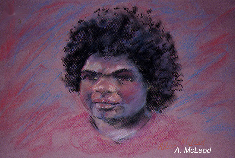 Pastel Portraits Painting - Brenda by Aileen McLeod