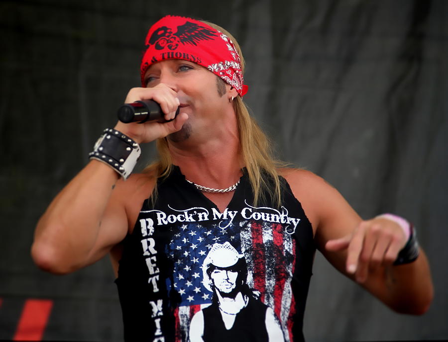 Bret Michaels in Philly Photograph by Alice Gipson Bret Michaels in Philly Photograph by Alice Gipson