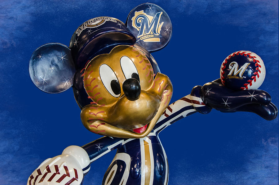 Brewers Mickey  Photograph by Susan McMenamin