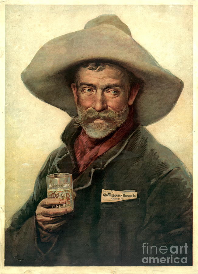 Brewery Ad 1889 Photograph by Padre Art