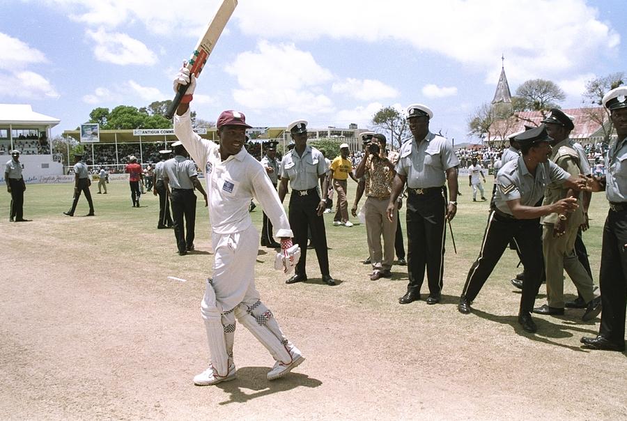 Brian Lara of the West Indies Photograph by Ben Radford