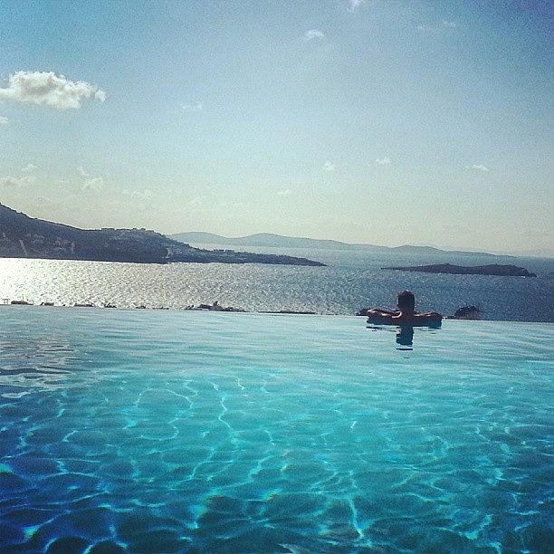 @brian_luman And The Infinity Pool Photograph by Alexis Contos