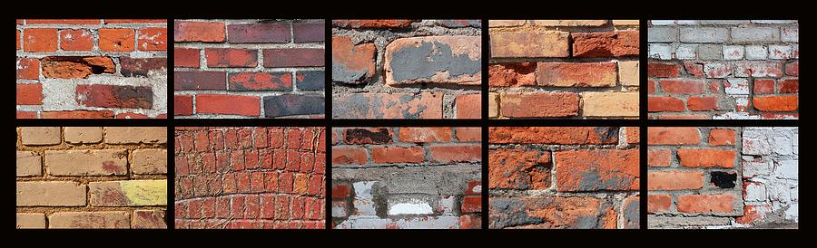 Brick-A-Brack Photograph by Mary Bedy