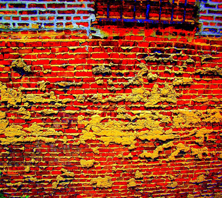 Brick Abstract II Photograph by Liza Dey