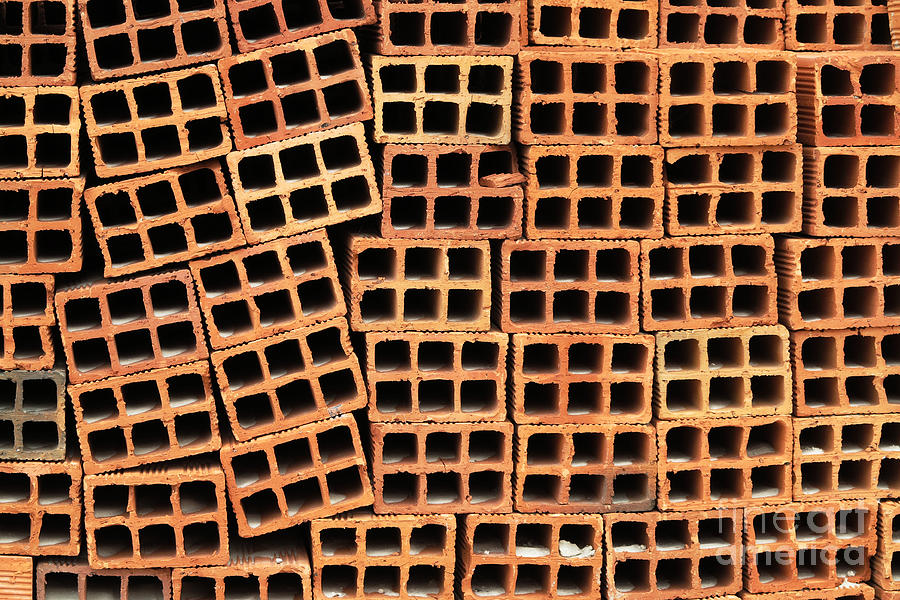 Brick Abstract Photograph by Vivian Christopher