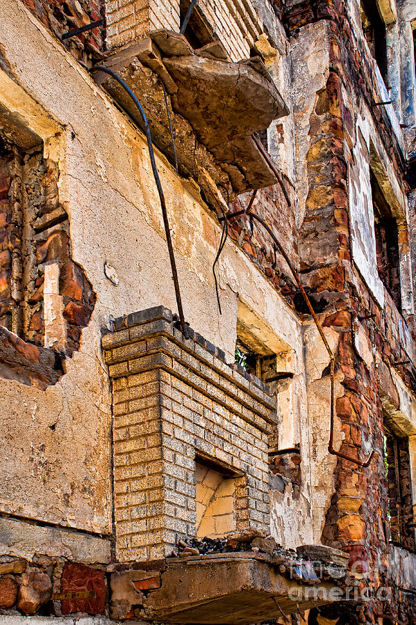 Brick And Mortar Photograph by Lawrence Burry