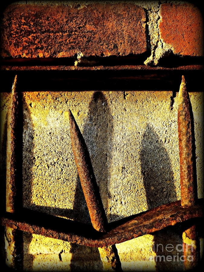 Brick Block and Iron Photograph by James Aiken
