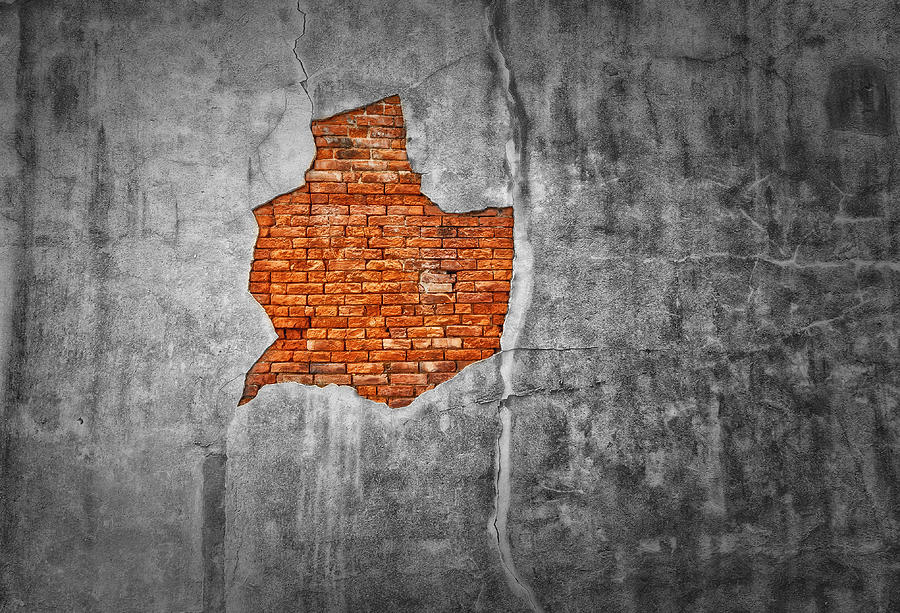 Brick Breakout - Natchez Photograph by Frank J Benz