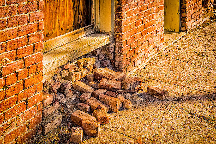 Brick Photograph - Brick Escape by Janis Knight