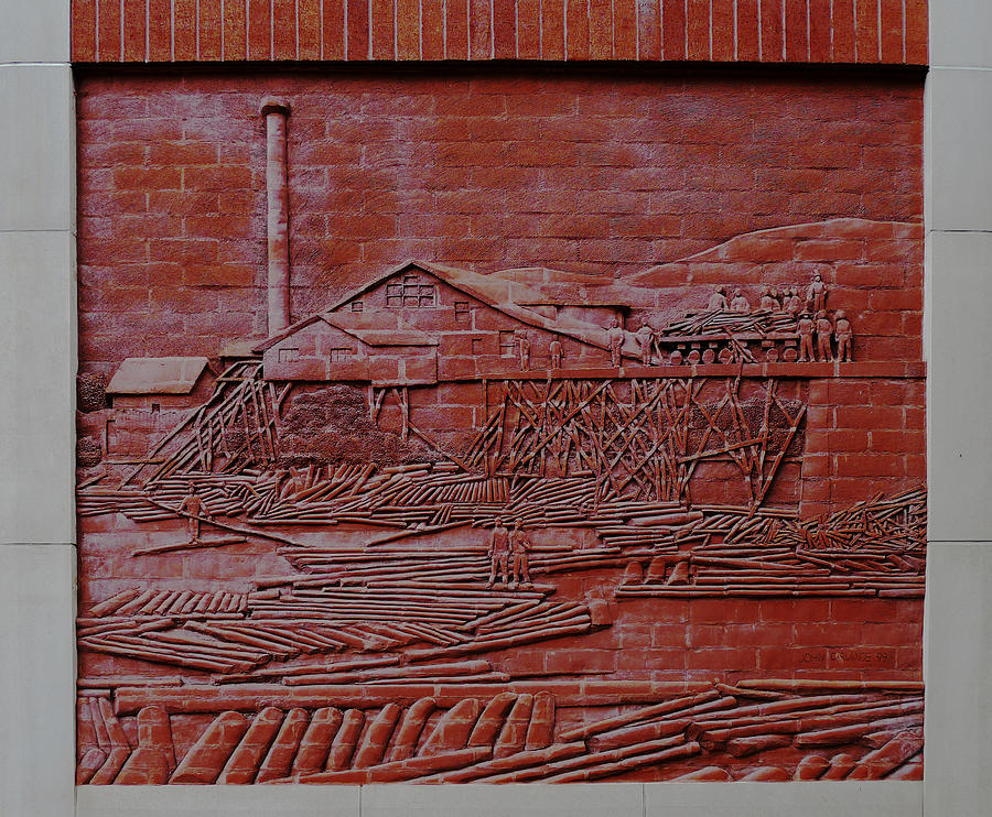 Brick Photograph - Brick Lumber Mill  by Richard Reeve