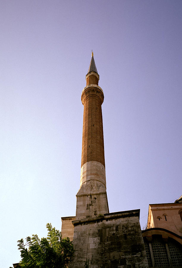Brick Minaret Hagia Sophia Photograph by Shaun Higson