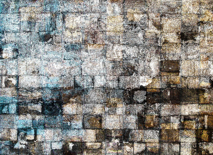 Brick Mosaic Digital Art by Stephanie Grant