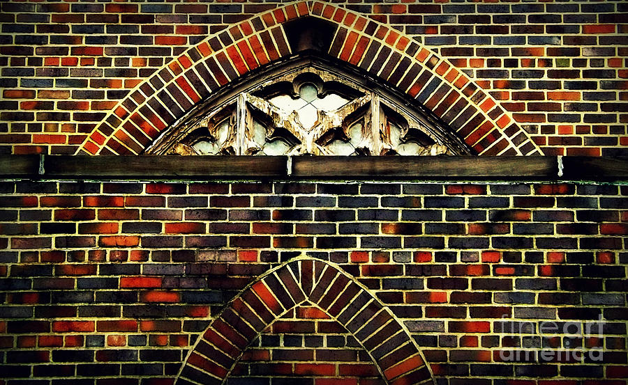 Brick Ripple and Glass Photograph by James Aiken