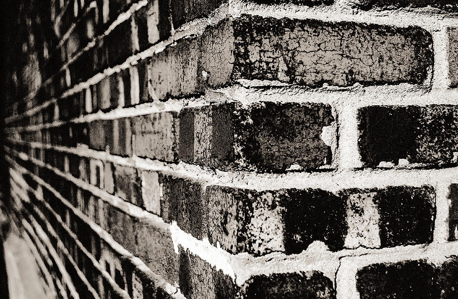 Brick wall Photograph by Arkady Kunysz