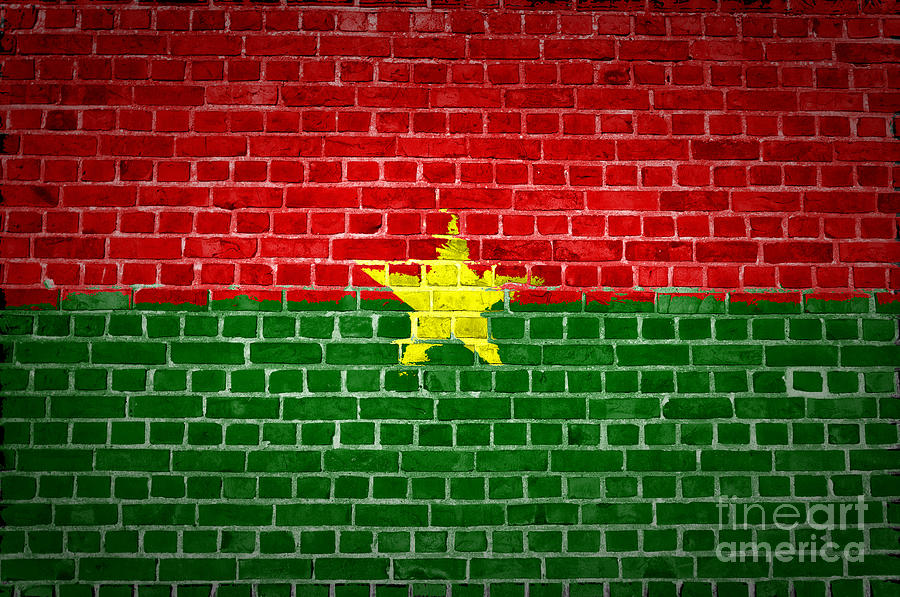 Brick Wall Burkina Faso Digital Art by Antony McAulay