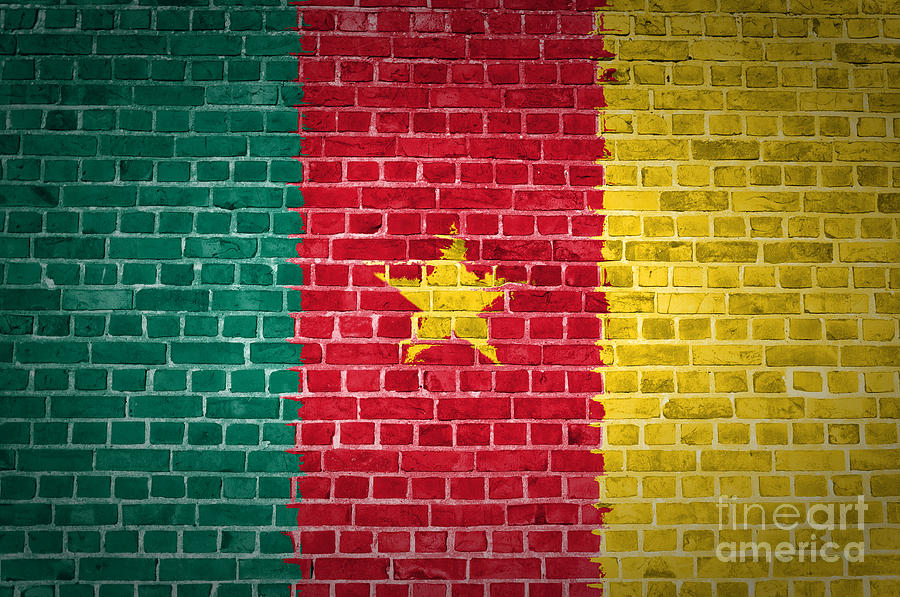 Brick Wall Cameroon Digital Art by Antony McAulay
