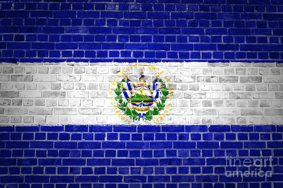 Brick Wall El Salvador Digital Art by Antony McAulay