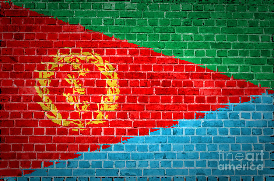Brick Wall Eritrea Digital Art by Antony McAulay