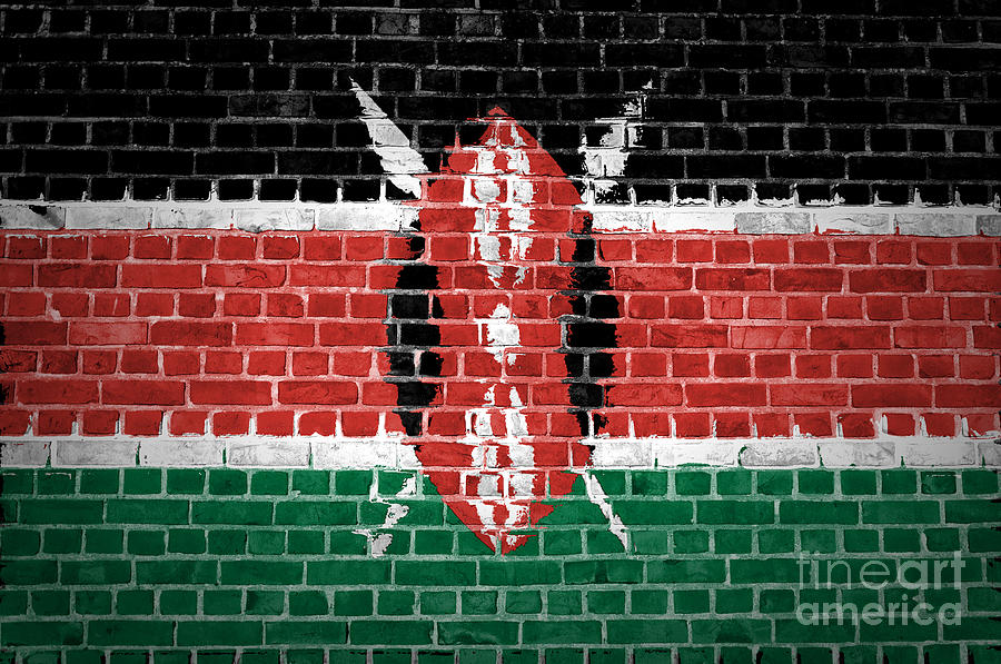 Brick Wall Kenya Digital Art by Antony McAulay