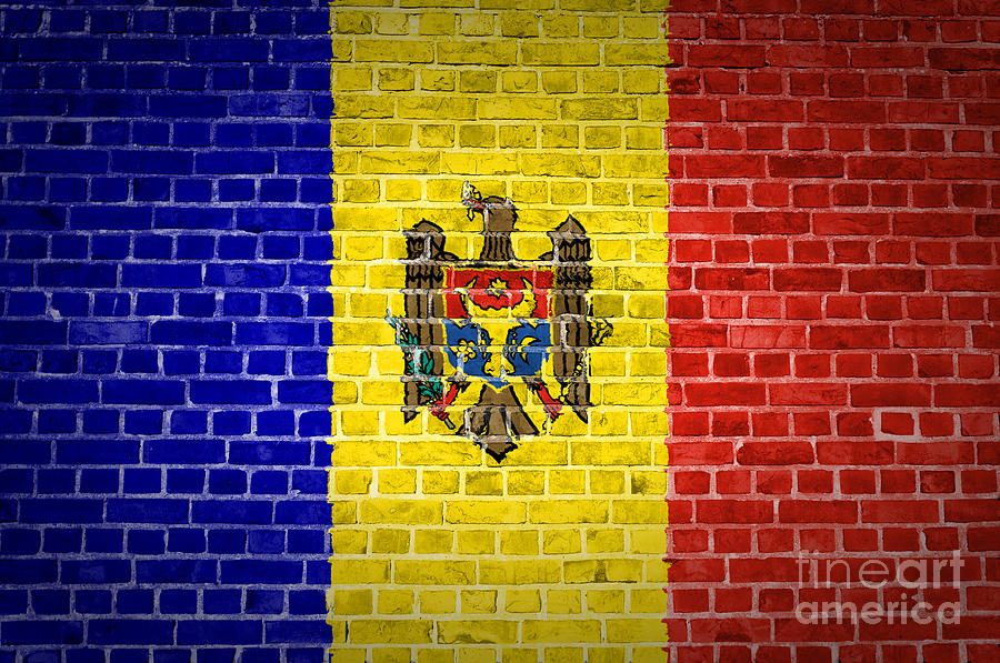 Brick Wall Moldova Digital Art by Antony McAulay