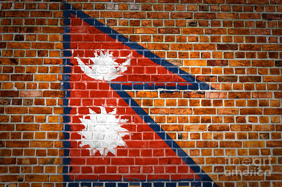 Brick Wall Nepal Digital Art
