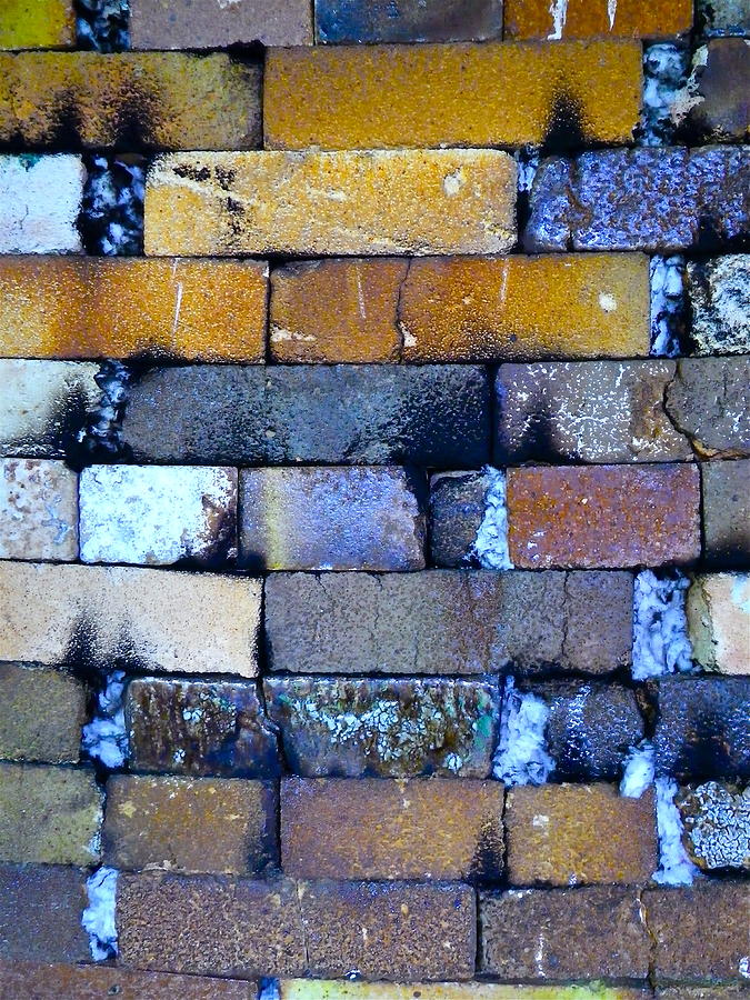 Brick Wall of a Pottery Kiln Photograph by Anna Ruzsan