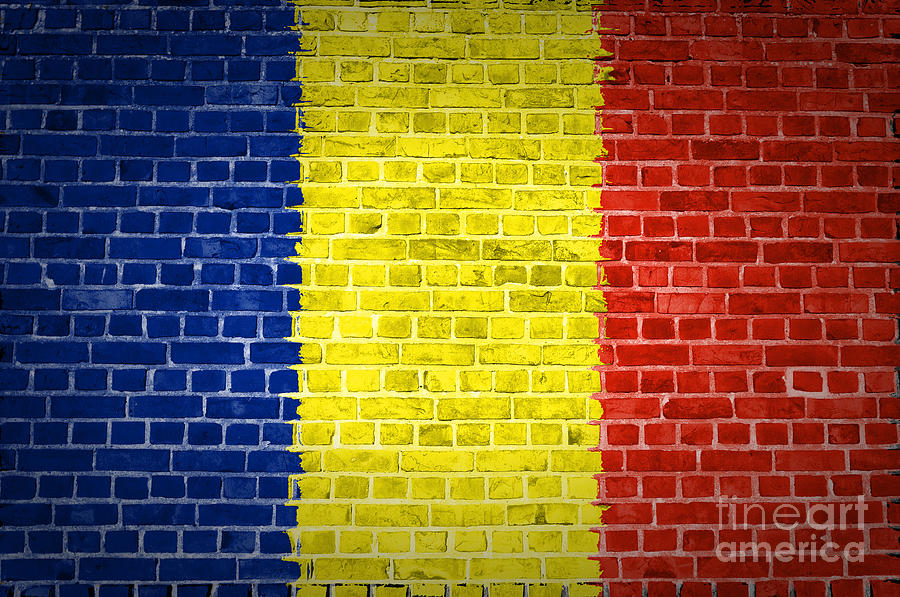 Brick Wall Romania Digital Art by Antony McAulay