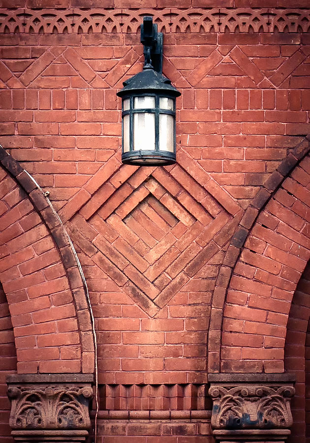 Brick work and arches Photograph by Cindy Archbell