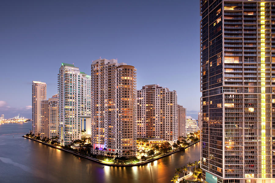 Brickell Key Island, Downtown Miami, At Photograph by Marcaux Brickell Key Island, Downtown Miami, At Photograph by Marcaux