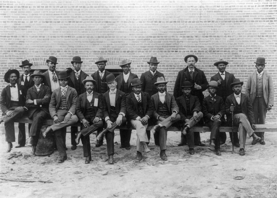Bricklayers Union, C1899 Photograph by Granger