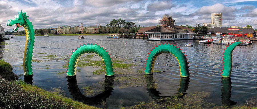Brickley the Lego Sea Serpent Photograph by C H Apperson