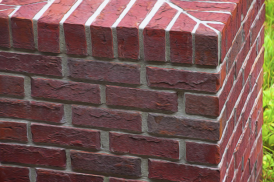 Bricks and Mortar Photograph by Louise Hill