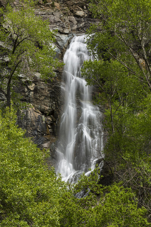 Nature Photograph - Bridal Veil Falls 2 by John Brueske