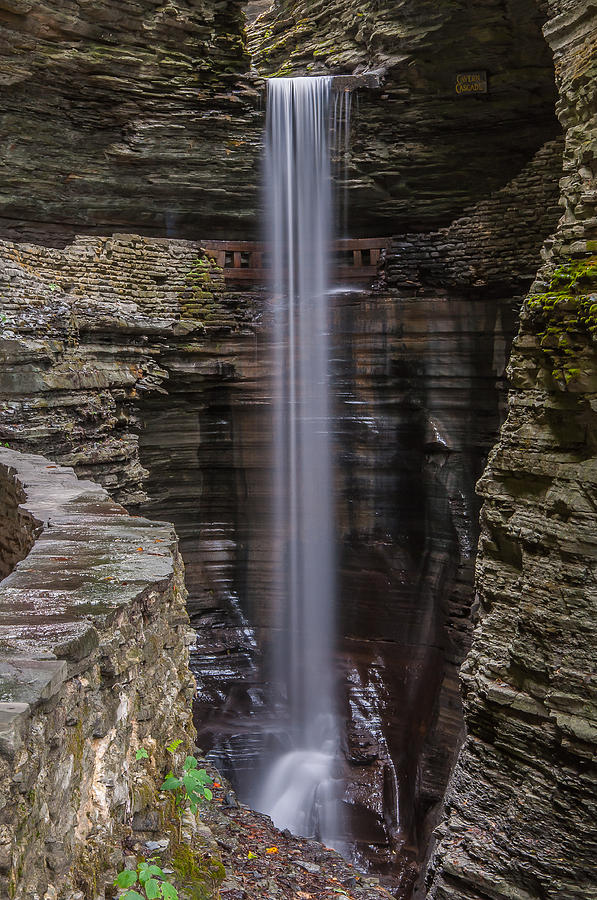 Waterfall Photograph - Bridal Veil Falls by Daniel Kelly