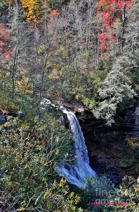 Bridal Veil Falls Highlands North Carolina II Photograph by Janice Pariza