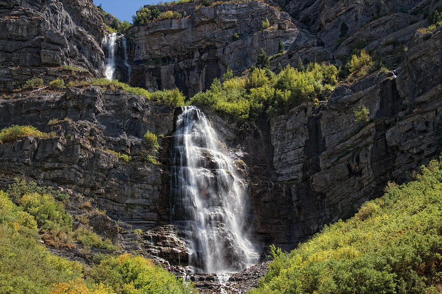 Bridal Veil Falls Utah Photograph By Douglas Pulsipher