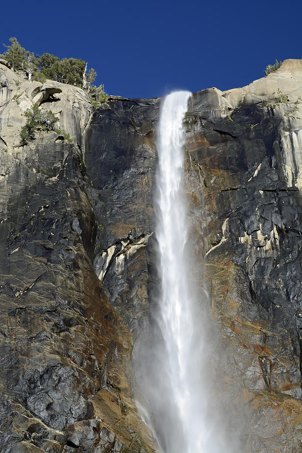 Yosemite National Park Photograph - Bridal Veil Falls Yosemite by Bruce Gourley
