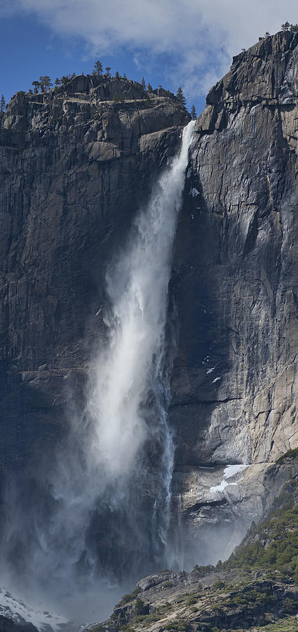 Bridal Veil Falls Yosemite Photograph by Gregory Scott