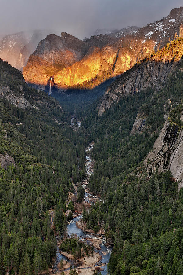 Bridalveil Fall And Merced River Photograph by Don Smith