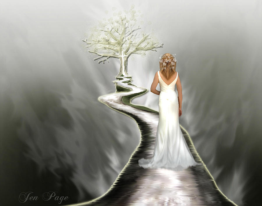 Bride of Christ Digital Art by Jennifer Page