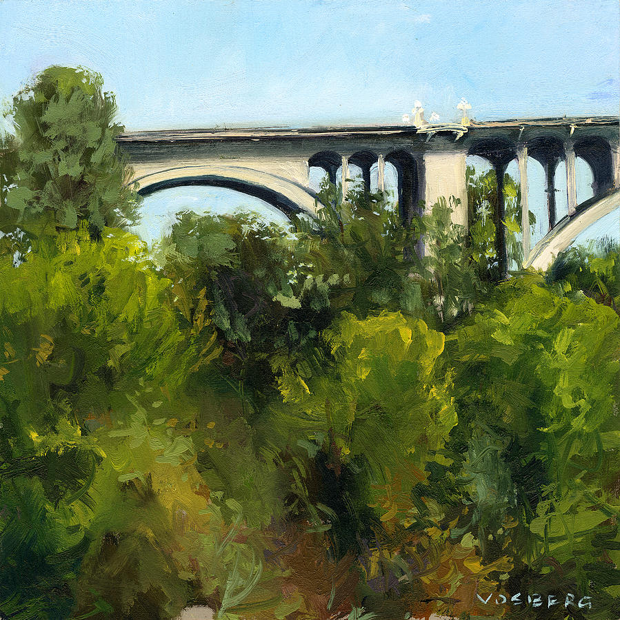 Pasadena Painting - Bridge 1 by Stacy Vosberg