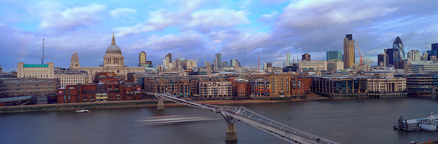 Bridge Across A River, London Photograph by Panoramic Images