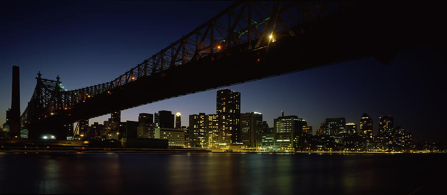 Bridge Across A River, Queensboro Photograph by Panoramic Images